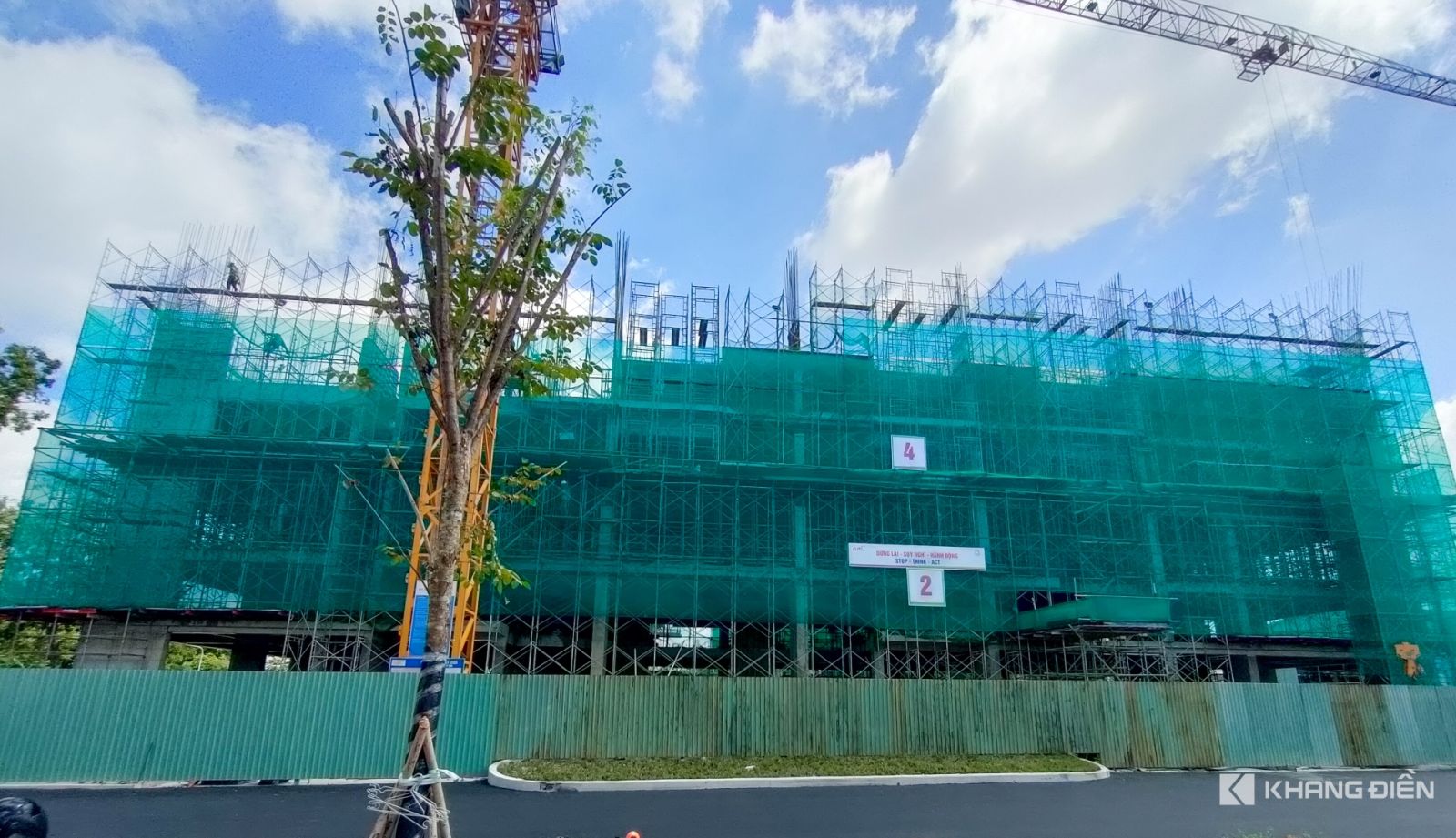Tiến độ xây dựng The Privia Khang Điền mới nhất tháng 9 năm 2023