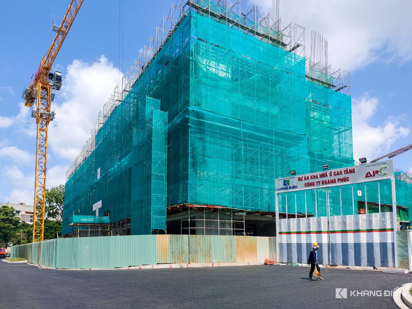 Tiến độ xây dựng The Privia Khang Điền mới nhất tháng 9 năm 2023